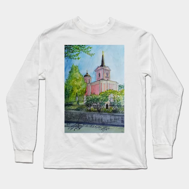 Saint George church Long Sleeve T-Shirt by Anthropolog